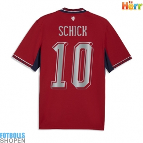 Billiga Tjeckien Patrik Schick #10 Hemmatröja VM 2026 Kortärmad